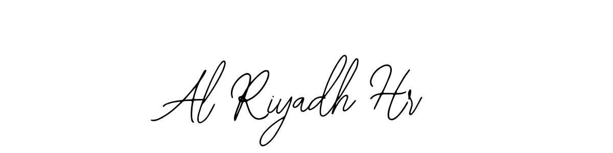 Al Riyadh Hr stylish signature style. Best Handwritten Sign (Bearetta-2O07w) for my name. Handwritten Signature Collection Ideas for my name Al Riyadh Hr. Al Riyadh Hr signature style 12 images and pictures png