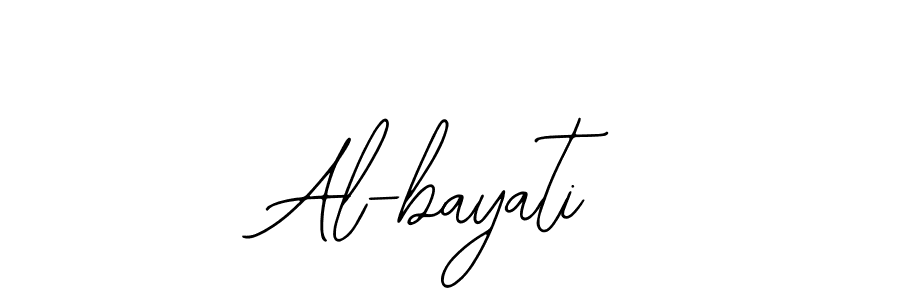 This is the best signature style for the Al-bayati name. Also you like these signature font (Bearetta-2O07w). Mix name signature. Al-bayati signature style 12 images and pictures png