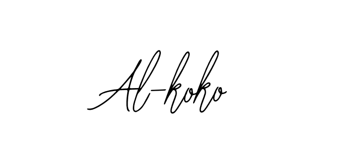It looks lik you need a new signature style for name Al-koko. Design unique handwritten (Bearetta-2O07w) signature with our free signature maker in just a few clicks. Al-koko signature style 12 images and pictures png