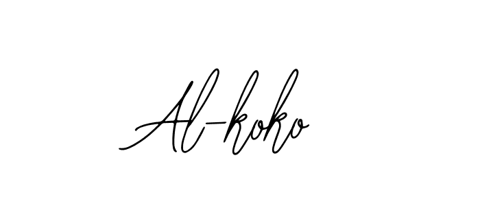 Create a beautiful signature design for name Al-koko. With this signature (Bearetta-2O07w) fonts, you can make a handwritten signature for free. Al-koko signature style 12 images and pictures png