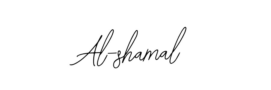 Bearetta-2O07w is a professional signature style that is perfect for those who want to add a touch of class to their signature. It is also a great choice for those who want to make their signature more unique. Get Al-shamal name to fancy signature for free. Al-shamal signature style 12 images and pictures png