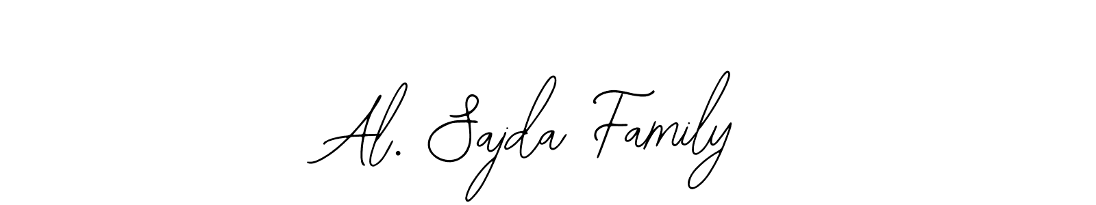 Use a signature maker to create a handwritten signature online. With this signature software, you can design (Bearetta-2O07w) your own signature for name Al. Sajda Family. Al. Sajda Family signature style 12 images and pictures png