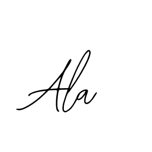 Also we have Ala name is the best signature style. Create professional handwritten signature collection using Bearetta-2O07w autograph style. Ala signature style 12 images and pictures png