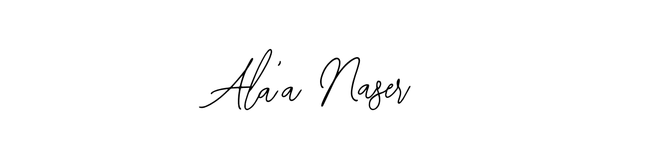 Create a beautiful signature design for name Ala’a Naser. With this signature (Bearetta-2O07w) fonts, you can make a handwritten signature for free. Ala’a Naser signature style 12 images and pictures png