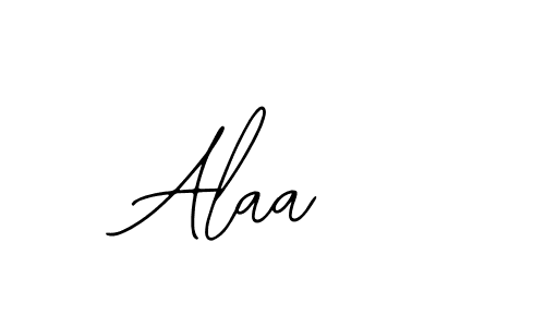Design your own signature with our free online signature maker. With this signature software, you can create a handwritten (Bearetta-2O07w) signature for name Alaa . Alaa  signature style 12 images and pictures png