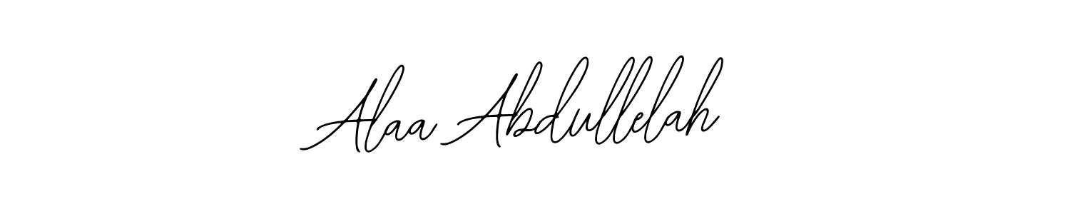 Best and Professional Signature Style for Alaa Abdullelah. Bearetta-2O07w Best Signature Style Collection. Alaa Abdullelah signature style 12 images and pictures png