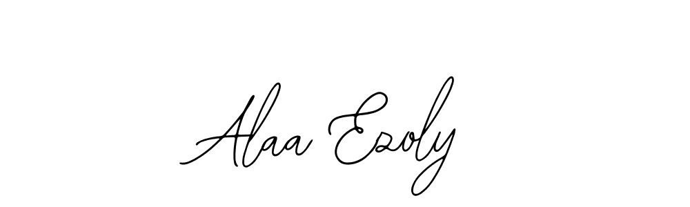 How to make Alaa Ezoly signature? Bearetta-2O07w is a professional autograph style. Create handwritten signature for Alaa Ezoly name. Alaa Ezoly signature style 12 images and pictures png