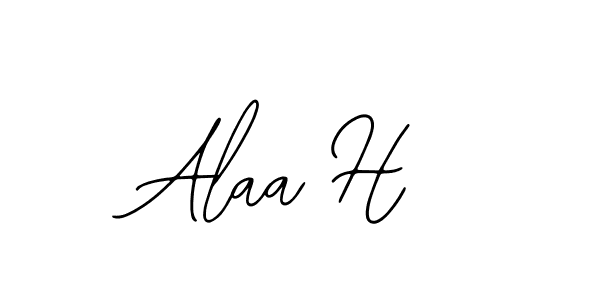 Also we have Alaa H name is the best signature style. Create professional handwritten signature collection using Bearetta-2O07w autograph style. Alaa H signature style 12 images and pictures png