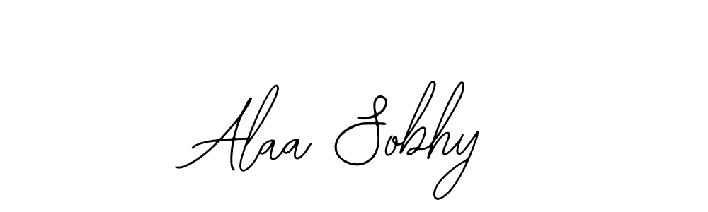 How to make Alaa Sobhy signature? Bearetta-2O07w is a professional autograph style. Create handwritten signature for Alaa Sobhy name. Alaa Sobhy signature style 12 images and pictures png