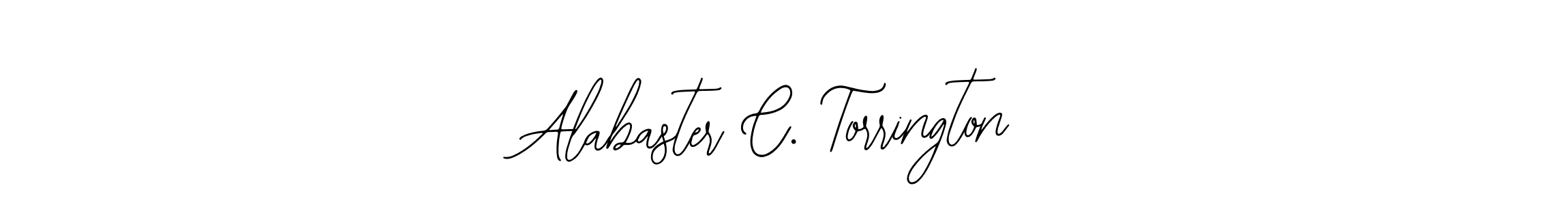 Design your own signature with our free online signature maker. With this signature software, you can create a handwritten (Bearetta-2O07w) signature for name Alabaster C. Torrington. Alabaster C. Torrington signature style 12 images and pictures png