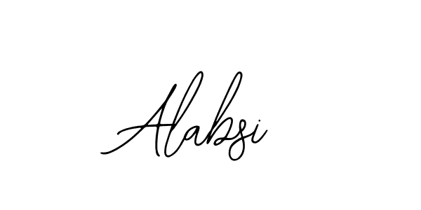 How to Draw Alabsi signature style? Bearetta-2O07w is a latest design signature styles for name Alabsi. Alabsi signature style 12 images and pictures png