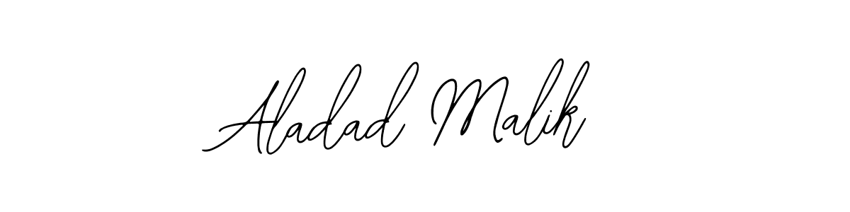 You should practise on your own different ways (Bearetta-2O07w) to write your name (Aladad Malik) in signature. don't let someone else do it for you. Aladad Malik signature style 12 images and pictures png