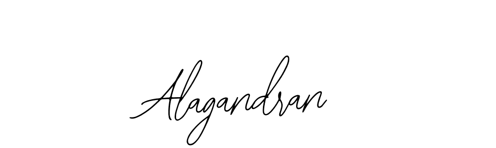 How to make Alagandran name signature. Use Bearetta-2O07w style for creating short signs online. This is the latest handwritten sign. Alagandran signature style 12 images and pictures png