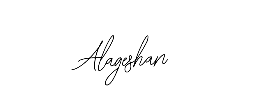 How to make Alageshan name signature. Use Bearetta-2O07w style for creating short signs online. This is the latest handwritten sign. Alageshan signature style 12 images and pictures png