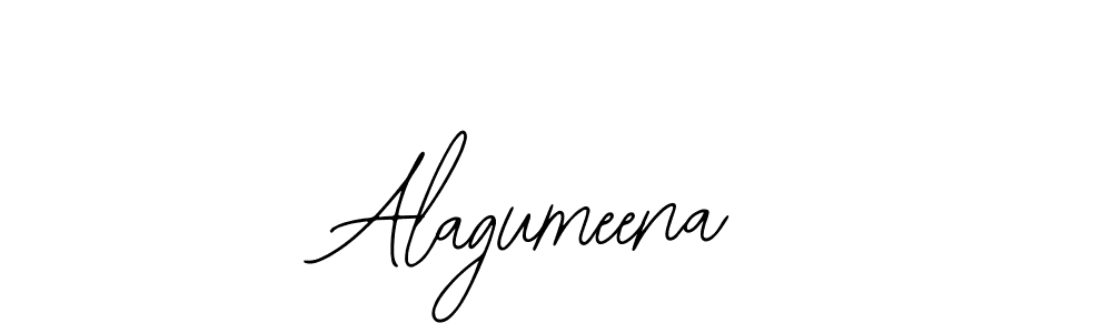 You should practise on your own different ways (Bearetta-2O07w) to write your name (Alagumeena) in signature. don't let someone else do it for you. Alagumeena signature style 12 images and pictures png