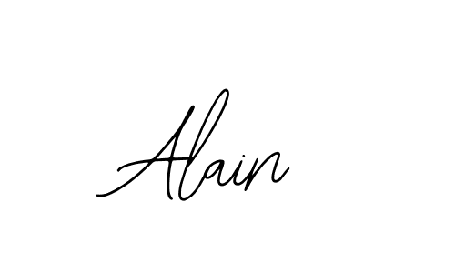 Also we have Alain name is the best signature style. Create professional handwritten signature collection using Bearetta-2O07w autograph style. Alain signature style 12 images and pictures png