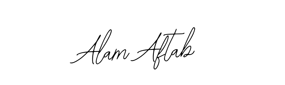 Make a short Alam Aftab signature style. Manage your documents anywhere anytime using Bearetta-2O07w. Create and add eSignatures, submit forms, share and send files easily. Alam Aftab signature style 12 images and pictures png