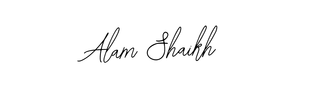 Make a beautiful signature design for name Alam Shaikh. Use this online signature maker to create a handwritten signature for free. Alam Shaikh signature style 12 images and pictures png