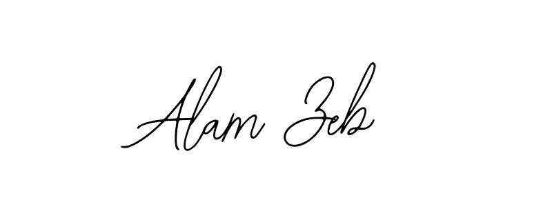 The best way (Bearetta-2O07w) to make a short signature is to pick only two or three words in your name. The name Alam Zeb include a total of six letters. For converting this name. Alam Zeb signature style 12 images and pictures png