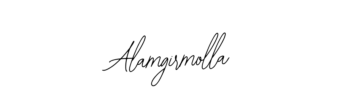 Make a beautiful signature design for name Alamgirmolla. Use this online signature maker to create a handwritten signature for free. Alamgirmolla signature style 12 images and pictures png