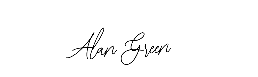 Use a signature maker to create a handwritten signature online. With this signature software, you can design (Bearetta-2O07w) your own signature for name Alan Green. Alan Green signature style 12 images and pictures png