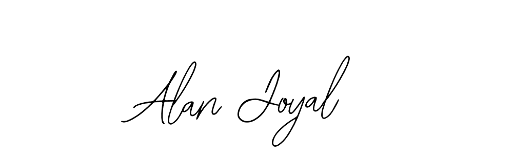 Also You can easily find your signature by using the search form. We will create Alan Joyal name handwritten signature images for you free of cost using Bearetta-2O07w sign style. Alan Joyal signature style 12 images and pictures png