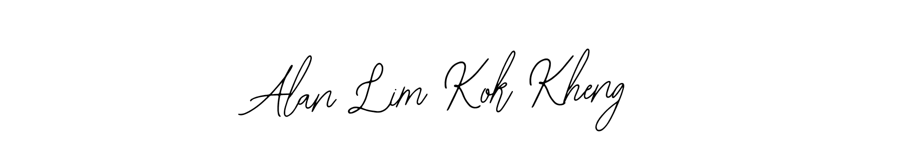 Design your own signature with our free online signature maker. With this signature software, you can create a handwritten (Bearetta-2O07w) signature for name Alan Lim Kok Kheng. Alan Lim Kok Kheng signature style 12 images and pictures png
