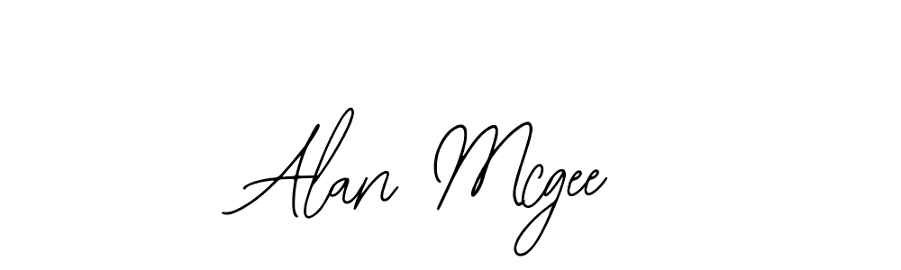 Design your own signature with our free online signature maker. With this signature software, you can create a handwritten (Bearetta-2O07w) signature for name Alan Mcgee. Alan Mcgee signature style 12 images and pictures png