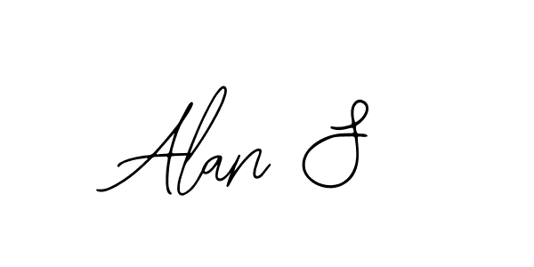 if you are searching for the best signature style for your name Alan S. so please give up your signature search. here we have designed multiple signature styles  using Bearetta-2O07w. Alan S signature style 12 images and pictures png