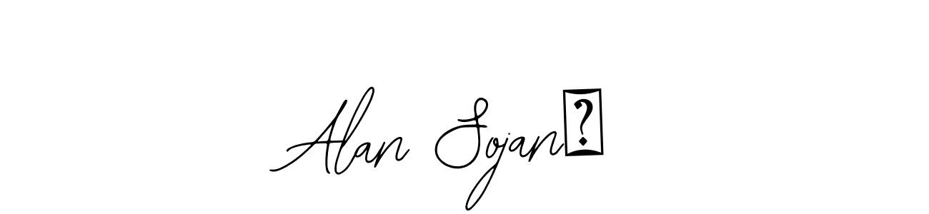 How to make Alan Sojan⭐ signature? Bearetta-2O07w is a professional autograph style. Create handwritten signature for Alan Sojan⭐ name. Alan Sojan⭐ signature style 12 images and pictures png