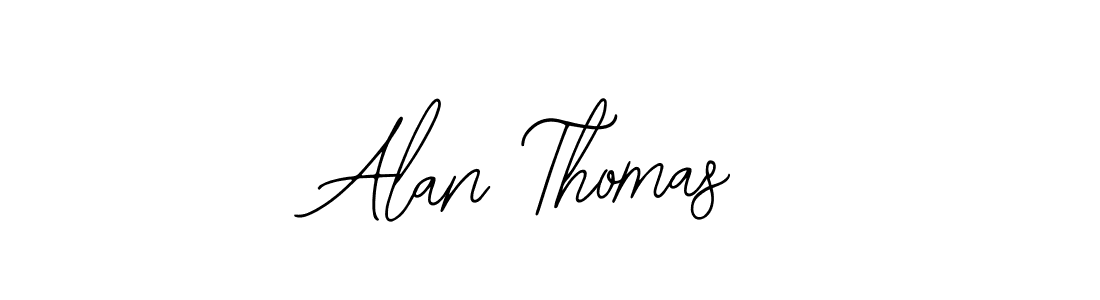 Design your own signature with our free online signature maker. With this signature software, you can create a handwritten (Bearetta-2O07w) signature for name Alan Thomas. Alan Thomas signature style 12 images and pictures png