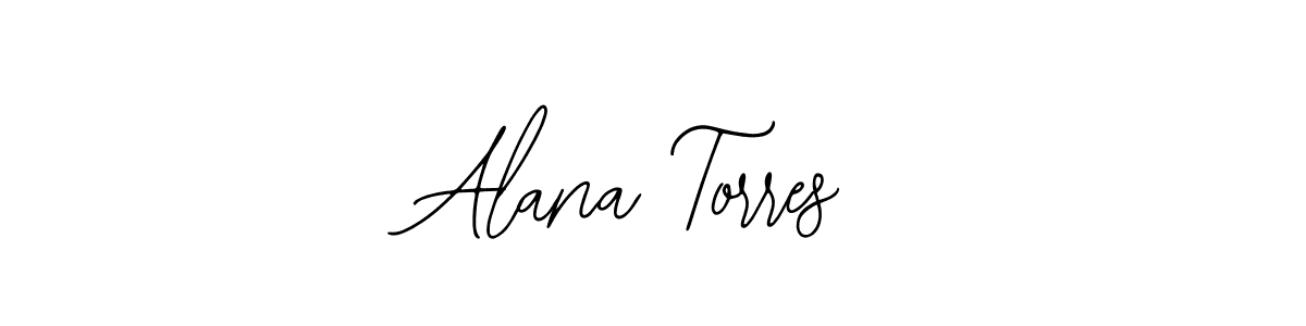 Also You can easily find your signature by using the search form. We will create Alana Torres name handwritten signature images for you free of cost using Bearetta-2O07w sign style. Alana Torres signature style 12 images and pictures png