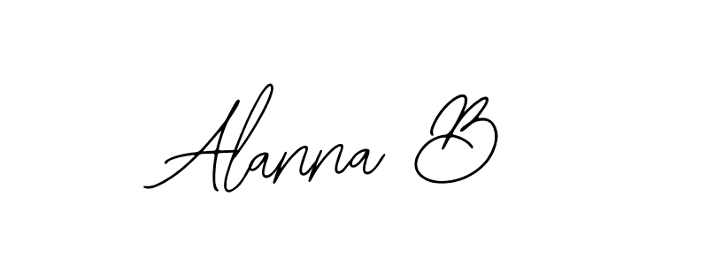 It looks lik you need a new signature style for name Alanna B. Design unique handwritten (Bearetta-2O07w) signature with our free signature maker in just a few clicks. Alanna B signature style 12 images and pictures png