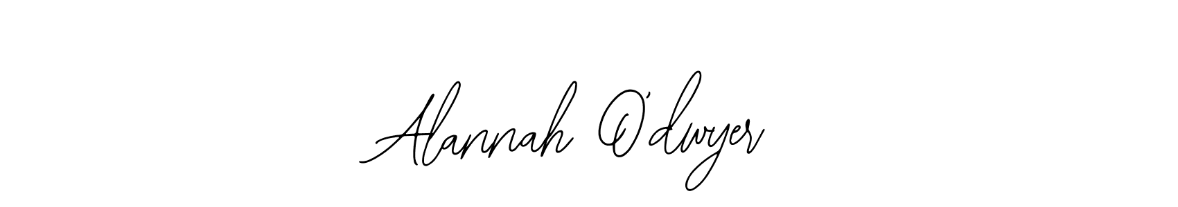 You should practise on your own different ways (Bearetta-2O07w) to write your name (Alannah O’dwyer) in signature. don't let someone else do it for you. Alannah O’dwyer signature style 12 images and pictures png