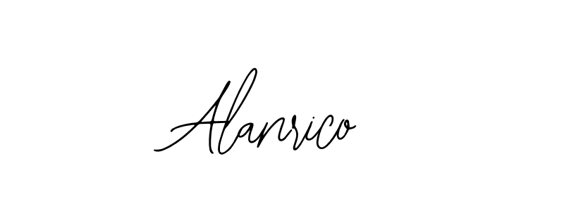 Make a beautiful signature design for name Alanrico. With this signature (Bearetta-2O07w) style, you can create a handwritten signature for free. Alanrico signature style 12 images and pictures png