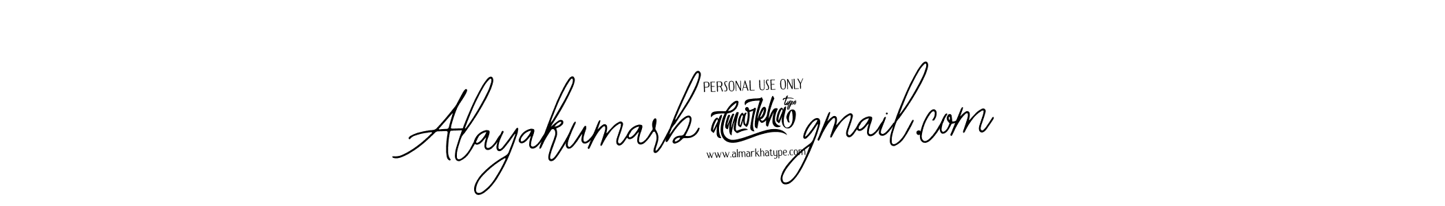 if you are searching for the best signature style for your name Alayakumarb@gmail.com. so please give up your signature search. here we have designed multiple signature styles  using Bearetta-2O07w. Alayakumarb@gmail.com signature style 12 images and pictures png