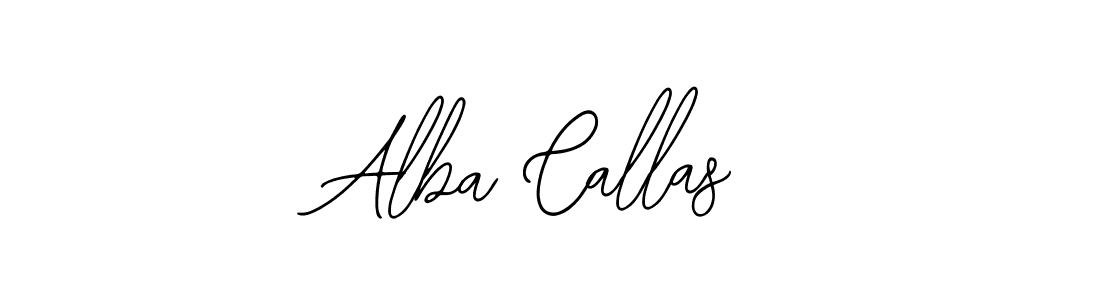 if you are searching for the best signature style for your name Alba Callas. so please give up your signature search. here we have designed multiple signature styles  using Bearetta-2O07w. Alba Callas signature style 12 images and pictures png