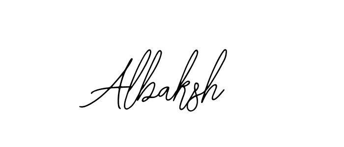 Make a beautiful signature design for name Albaksh. Use this online signature maker to create a handwritten signature for free. Albaksh signature style 12 images and pictures png