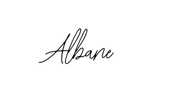 Albane stylish signature style. Best Handwritten Sign (Bearetta-2O07w) for my name. Handwritten Signature Collection Ideas for my name Albane. Albane signature style 12 images and pictures png