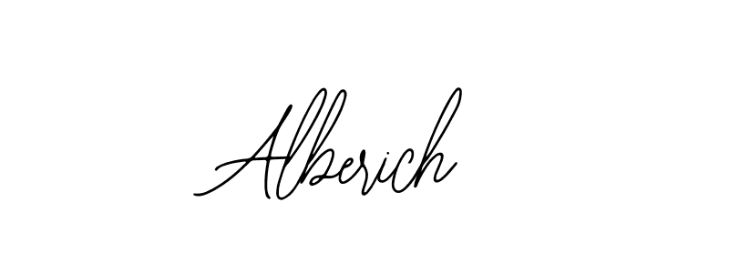 Make a beautiful signature design for name Alberich. With this signature (Bearetta-2O07w) style, you can create a handwritten signature for free. Alberich signature style 12 images and pictures png