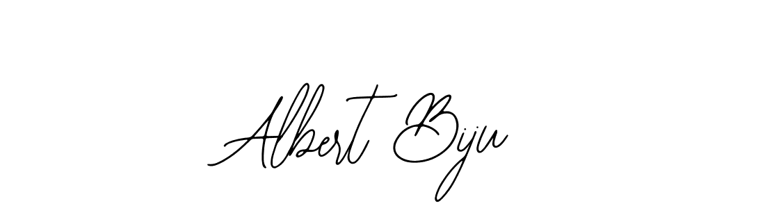 How to make Albert Biju name signature. Use Bearetta-2O07w style for creating short signs online. This is the latest handwritten sign. Albert Biju signature style 12 images and pictures png
