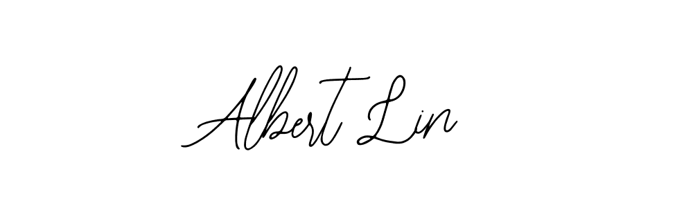 How to make Albert Lin signature? Bearetta-2O07w is a professional autograph style. Create handwritten signature for Albert Lin name. Albert Lin signature style 12 images and pictures png