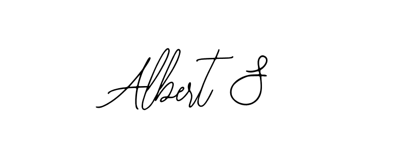 Create a beautiful signature design for name Albert S. With this signature (Bearetta-2O07w) fonts, you can make a handwritten signature for free. Albert S signature style 12 images and pictures png