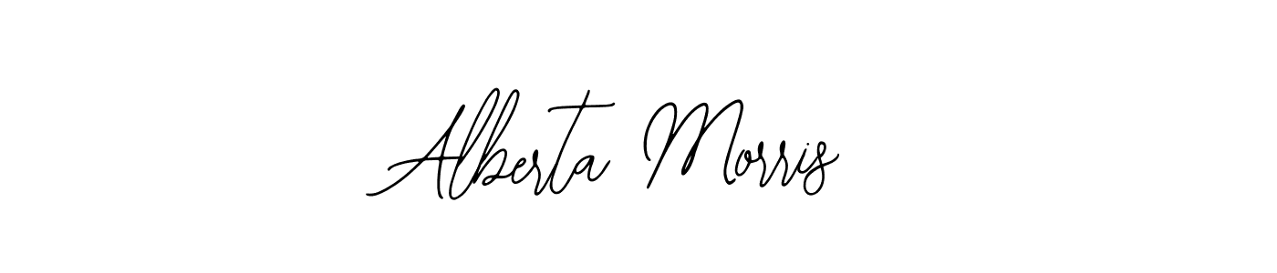 Design your own signature with our free online signature maker. With this signature software, you can create a handwritten (Bearetta-2O07w) signature for name Alberta Morris. Alberta Morris signature style 12 images and pictures png