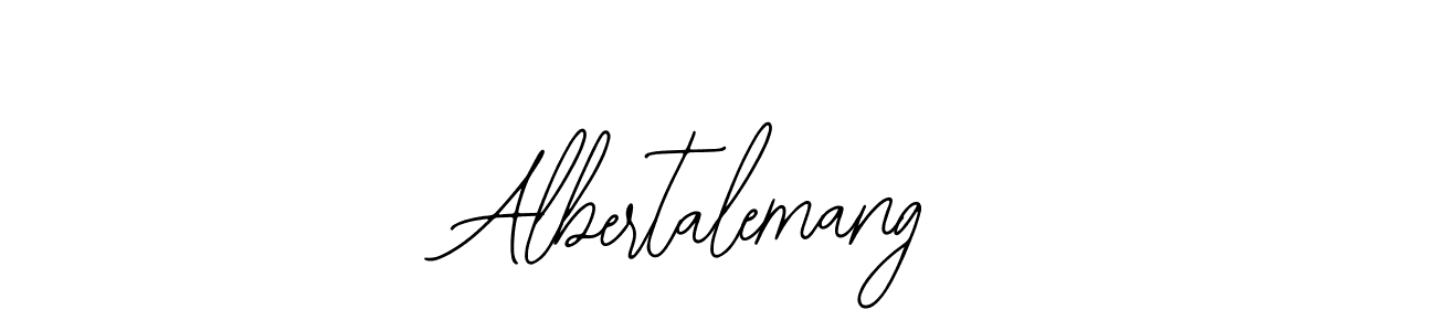 Bearetta-2O07w is a professional signature style that is perfect for those who want to add a touch of class to their signature. It is also a great choice for those who want to make their signature more unique. Get Albertalemang name to fancy signature for free. Albertalemang signature style 12 images and pictures png