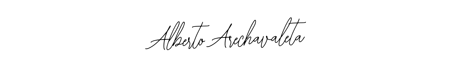 Design your own signature with our free online signature maker. With this signature software, you can create a handwritten (Bearetta-2O07w) signature for name Alberto Arechavaleta. Alberto Arechavaleta signature style 12 images and pictures png