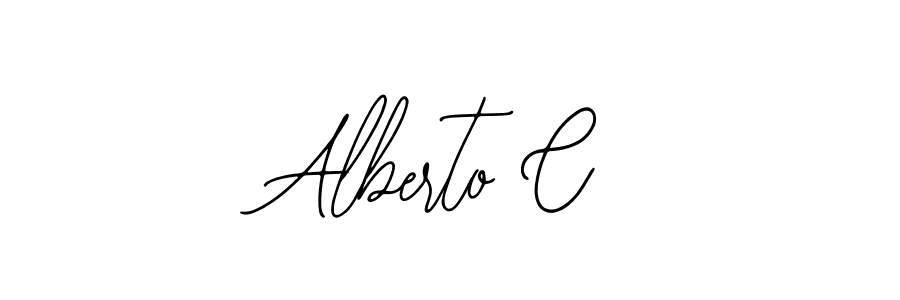 Bearetta-2O07w is a professional signature style that is perfect for those who want to add a touch of class to their signature. It is also a great choice for those who want to make their signature more unique. Get Alberto C name to fancy signature for free. Alberto C signature style 12 images and pictures png