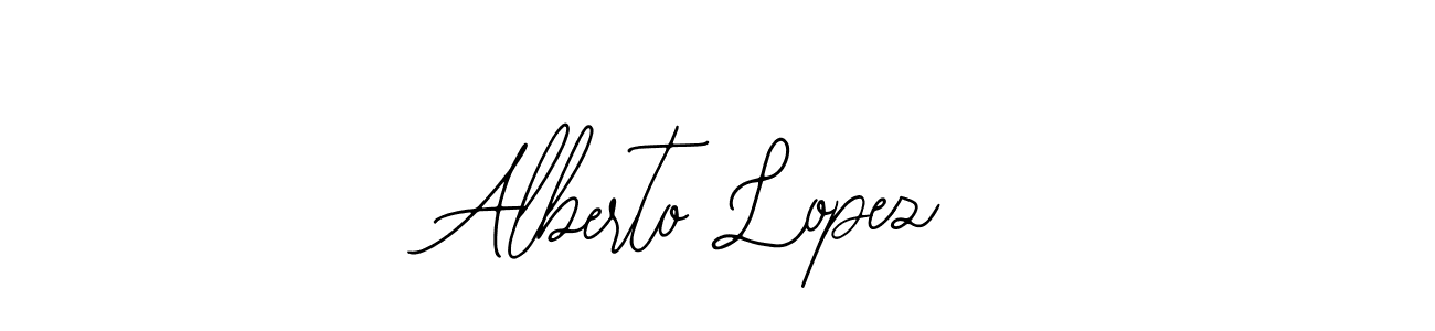 Make a short Alberto Lopez signature style. Manage your documents anywhere anytime using Bearetta-2O07w. Create and add eSignatures, submit forms, share and send files easily. Alberto Lopez signature style 12 images and pictures png