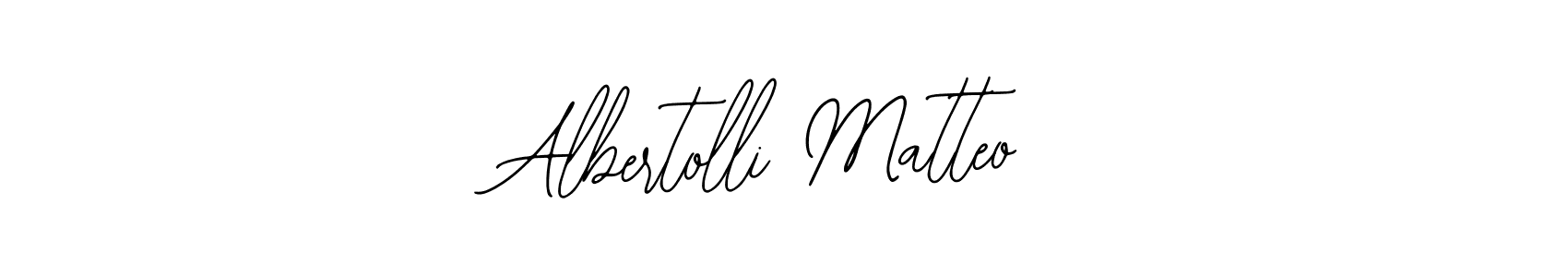 Use a signature maker to create a handwritten signature online. With this signature software, you can design (Bearetta-2O07w) your own signature for name Albertolli Matteo. Albertolli Matteo signature style 12 images and pictures png