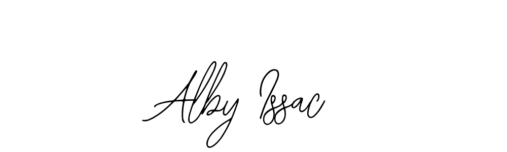 Design your own signature with our free online signature maker. With this signature software, you can create a handwritten (Bearetta-2O07w) signature for name Alby Issac. Alby Issac signature style 12 images and pictures png